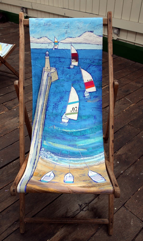 North Pier Deckchair Art