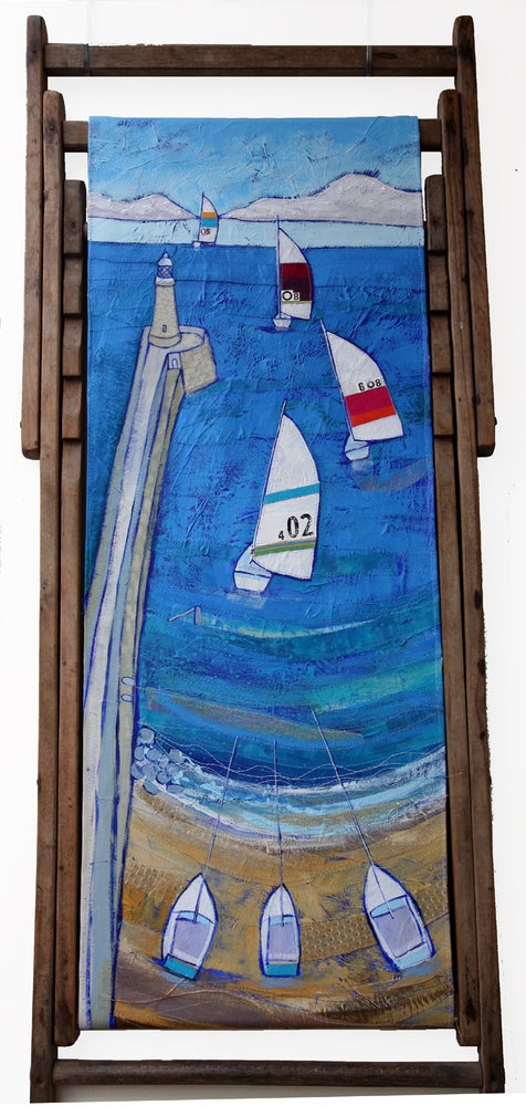 North Pier Deckchair Art