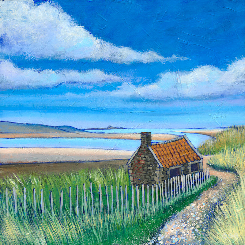 Coastal Path to Budle Bay | Art Print