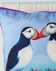 Puffins and Sea Pinks | Cushion