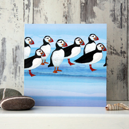 Puffins | Greetings Card