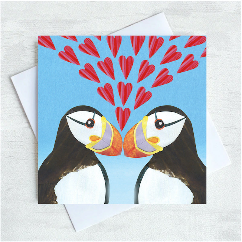 Puffin Love | Greetings Card