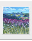 Northumberland Heather Art Print