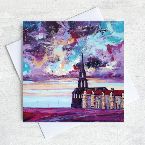 St Georges Church, Cullercoats Greetings Card