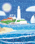 Winter on St Mary's Island | Christmas Card