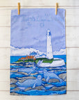 St Mary's Lighthouse Tea Towel