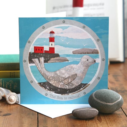 The sea is calling - Card