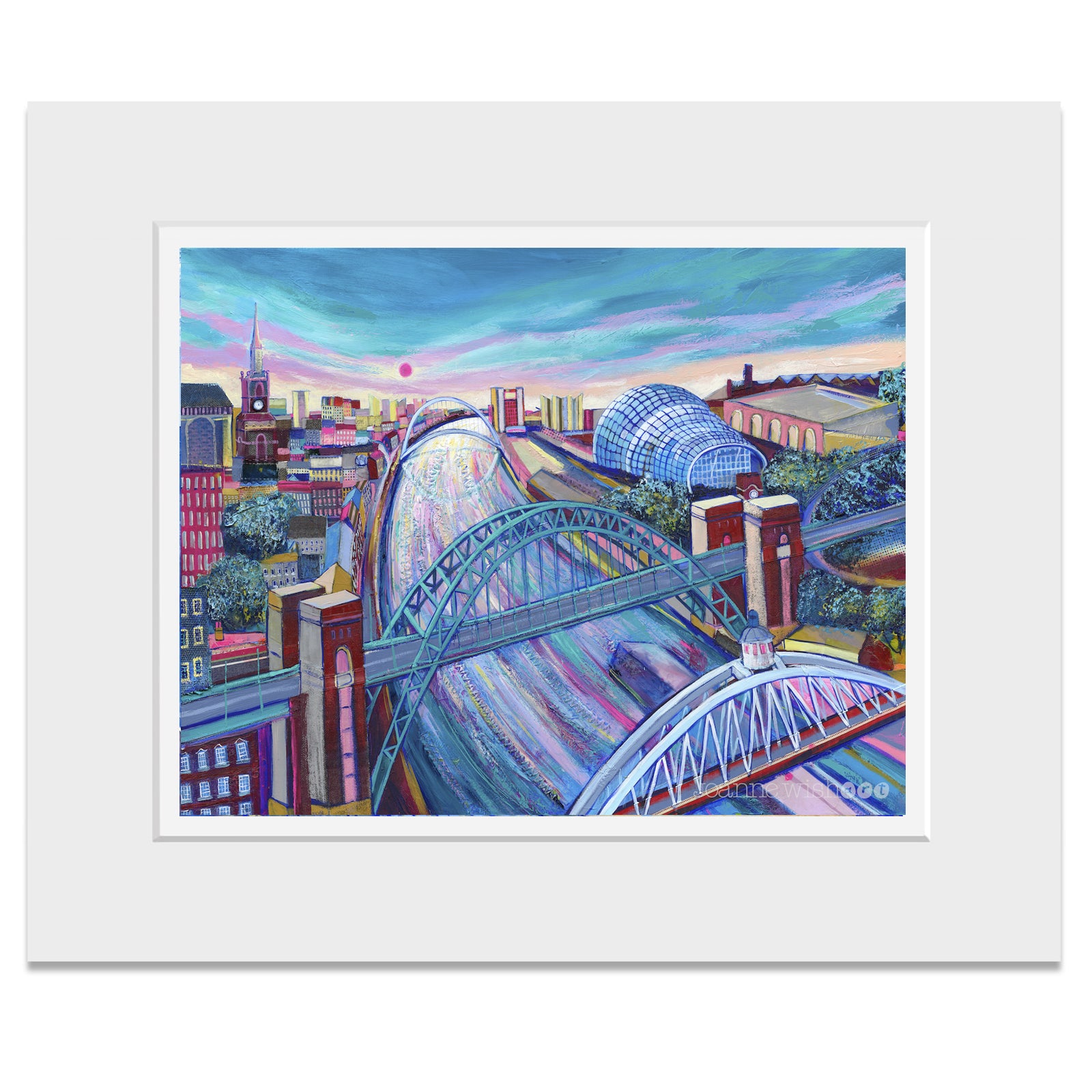 Tyne River Flows | Fine Art Print