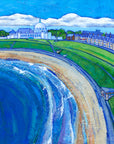 Whitley Bay Beach Art Print