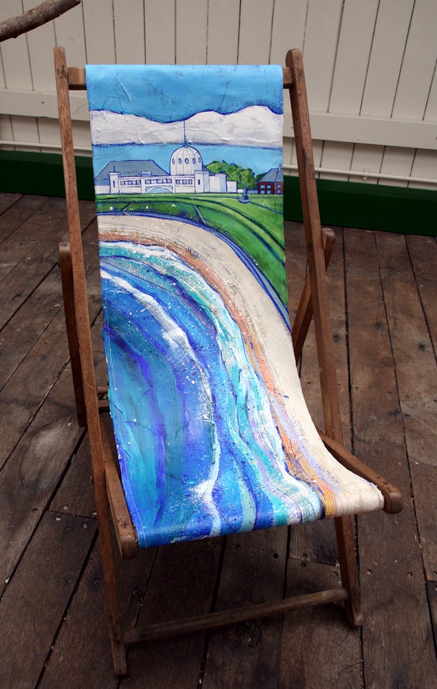 Whitley Bay Deckchair Art