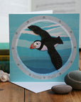 Flying High! Puffin-Card