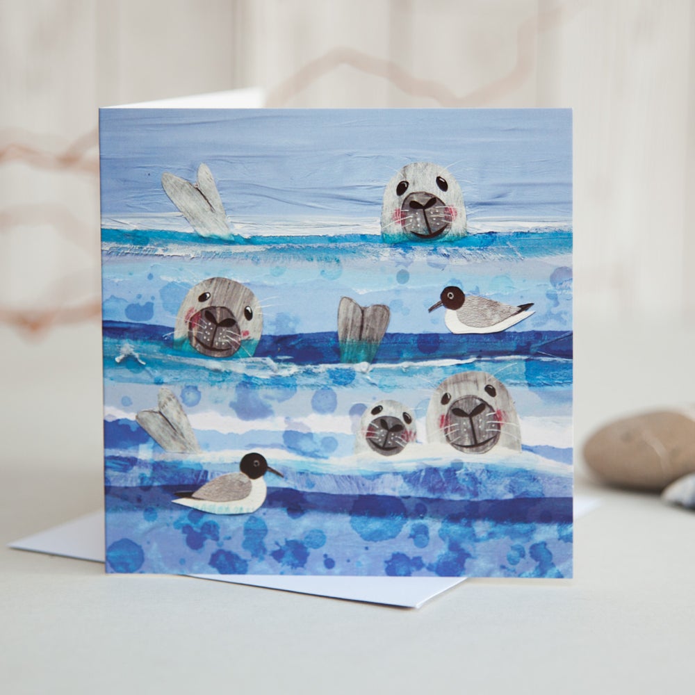 Bobbing Seals - Card