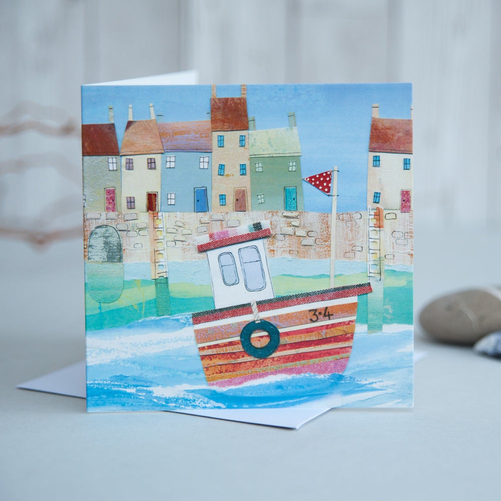 Fishing Boat 3.4 - Card