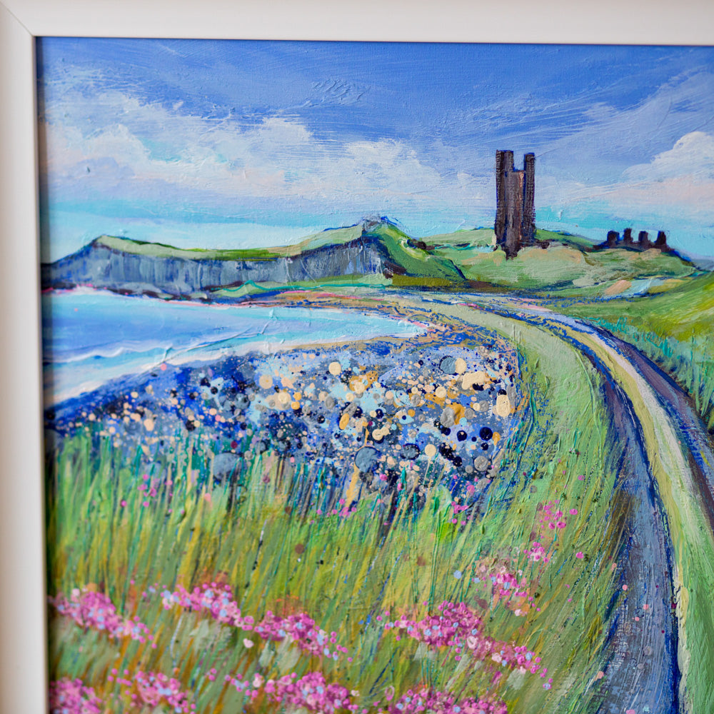 Path to Dunstanburgh - Original Painting