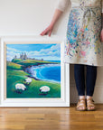 Dunstanburgh Castle -| Northumberland Painting